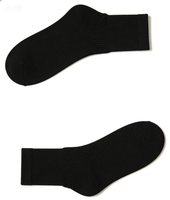 Fil 32S noir 100 % polyester, filé à anneaux, haute ténacité, doux et brut, pour tricot de chaussettes et vêtements, et couture Qianshou