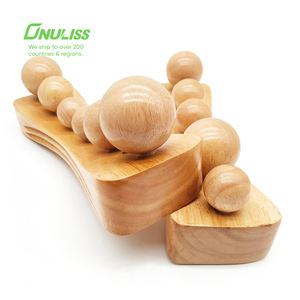 Masseur en bois de bambou, grattoir dorsal, bâton de massage, masseur corporel en bois - Product Image 2