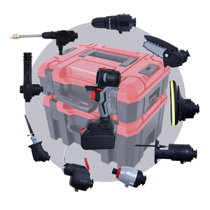 Rynex Đa Đầu 20V DIY Cầm Tay Điện Công Cụ 9 Trong 1 Không Dây Khoan Combo Kit - Product Image 5