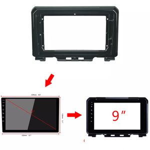 Tk-Marco de reproductor de Dvd para coche <span class=keywords><strong>Suzuki</strong></span> 2019 Jimny, nuevo producto, Android, Radio, Gps, estéreo, salpicadero, Marco Facial - Product Image 3