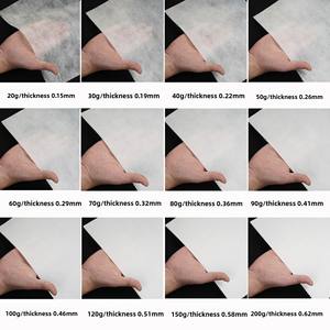 SSS/SMSウルトラソフトベースホワイト10g 12g 17g 20g 30g中重量不織布PPカード染め無地染色帯電防止男の子用薬袋 - Product Image 4