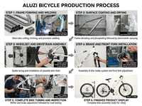 Cuadro de Bicicleta de Montaña para Estudiantes al por Mayor, 26 Pulgadas, Freno de Disco de Acero, 21 Velocidades, Llanta de Aleación de Aluminio