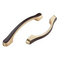 Nouveau 96mm 128mm meubles décoratifs tenir en laiton placard tirer cuisine tiroir en gros rond en laiton bois armoire bouton poignées