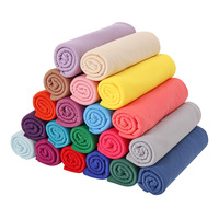 Voile carré en jersey de coton mercerisé respirant, foulard uni de haute qualité pour femmes, châles islamiques, bandeau musulman, vente en gros