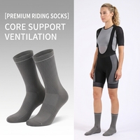 Chaussettes de course et de cyclisme OEM personnalisées, respirantes, en nylon, à séchage rapide, avec bas du mollet résistant aux déchirures, pour hommes et femmes, vente en gros