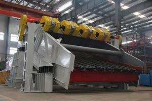 Pantalla de plátano de alta resistencia Multi-Deck Tamiz de pantalla vibratoria de plátano lineal grande para minería Agregado de procesamiento de minerales de carbón - Product Image 3