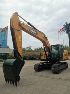 Maquinaria de construcción de marca china de excavadora SANY 215 con SY215C usado a bajo precio Características Componentes principales Bomba de motor - Product Image 2