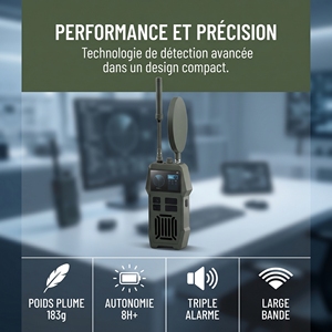 Système de détection radar pour voiture, laser, filet anti-armes, contrepoids aux drones GPS, moto, appareil, filet, brouilleur, système de désinvolatilisation - Product Image 4