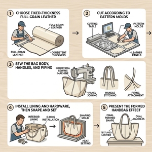 Borsa da Viaggio di Lusso 2026 in PU con Chiusura a Zip, Impermeabile, Stile Moda per Donna - Product Image 3