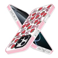 Simplicité Graffiti haute qualité résistant aux chutes dur TPU Transparent magnétique étui de téléphone portable pour iPhone 12 13 14 15 16 Pro
