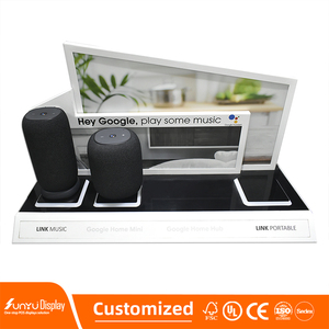 Nhà Máy Bán buôn tùy chỉnh thiết kế Acrylic kim loại Rack hiển thị bluetooth Loa đứng cho sản phẩm điện tử - Product Image 3