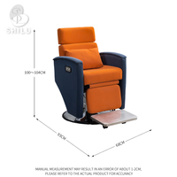 Shilu LF14 Chaise de salon électrique haut de gamme Chaise de salon de coiffure inclinable Thérapie de tête pour atelier de coiffeur pour salons de coiffure