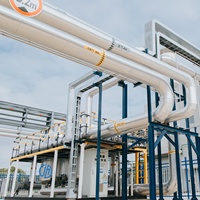 Unité de séparation d'air cryogénique avancée ASN-2500Nm3/h pour la production d'oxygène et d'azote