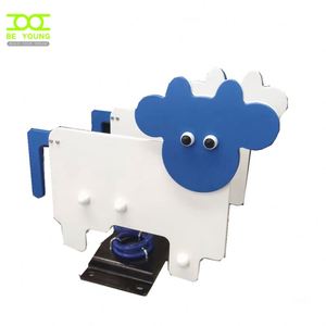 Grand balançoire à ressort en bois pour enfants, avec fonction de balançoire et de jeu, pour extérieur, avec thème animalier, pour aire de <span class=keywords><strong>jeux</strong></span> et lit bébé - Product Image 4