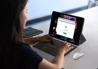 Nouveau clavier sans fil universel avec pavé tactile pour tablettes de 9 à 11 pouces, ultra fin, USB-C, rétroéclairage RVB, vente en gros d'usine