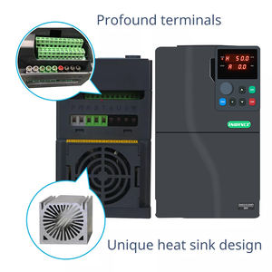 Variateur de fréquence VFD 220V 380V 0,75KW-500KW, convertisseur de fréquence triphasé, onduleur VFD pour pompe de surpression triphasée AC - Product Image 3