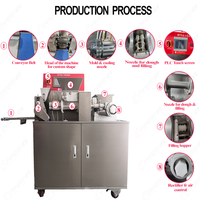 Promotion annuelle Chengtao : Machine automatique de friture d'empanadas et de raviolis, moteur en acier inoxydable de qualité alimentaire, capacité de 80 pièces/minute