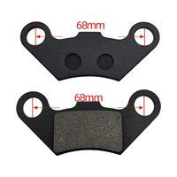 Accessoires pour VTT/moto à 4 roues/UTV/dune buggy, pièces détachées, kit de plaquettes de frein à disque avant/arrière
