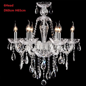 Phòng khách Đèn chùm pha lê sáng tạo sang trọng cảm giác 2025 mới pháp phong cách Mỹ phòng ngủ phòng ăn đèn - Product Image 5