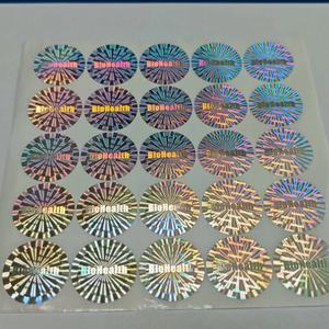 Autocollants adhésifs personnalisés en PET pour emballage en boîte, avec logo détachable et sceau anti-contrefaçon sans résidu pour fruits (vente en gros) - Product Image 1