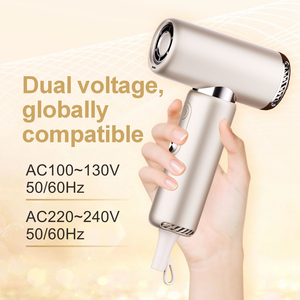 Secador <span class=keywords><strong>de</strong></span> Pelo Eléctrico Portátil <span class=keywords><strong>de</strong></span> Plástico Ultraligero <span class=keywords><strong>de</strong></span> 299g, Motor AC <span class=keywords><strong>de</strong></span> 800W, Secado Rápido, Plegable, con Boquilla Concentradora, para Uso Doméstico - Product Image 3