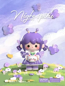 New Uu Youyou Wonderland Phiêu Lưu Loạt Dễ Thương <span class=keywords><strong>Mini</strong></span> Kawaii PVC Con Số Cho Cô Gái Và Trẻ Em Máy Tính Để Bàn Trang Trí Nội Thất Cho Ngày Sinh Nhật - Product Image 6