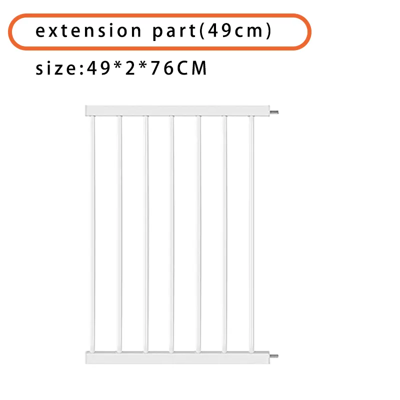 รั้วกั้นผนังสำหรับเด็ก, รั้วกั้นสำหรับเด็กเฟอร์นิเจอร์แบบยืดหดได้14ซม. สำหรับประตูนิรภัยสำหรับเด็ก