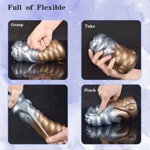 Masturbador Masculino GEEBA, Copa con Forma de Organismo Alienígena Artificial, Vagina de Silicona Gruesa, Juguetes Sexuales, Vagina de Bolsillo Suave e Íntima para Hombres - Product Image 3