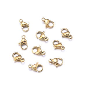 Cierre de Langosta de Acero Inoxidable de 9-15 mm con Bloqueo de Seguridad, Conector para Pulseras y Collares, Accesorios para Joyería DIY - Product Image 4