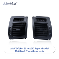 MeiHua Deux sorties d'air latérales pour Toyota Prado 2010-2017 Sortie de climatisation Accessoires intérieurs de voiture