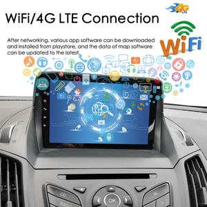 Autoradio Android 13 avec commande vocale AI pour Ford C-Max Mk2 2011-2014 KUGA ESCAPE Lecteur multimédia vidéo Stéréo GPS Navigation - Product Image 3