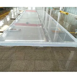 Klare große gegossene Acrylglas scheiben für den Pool