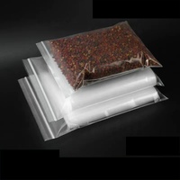 Sacs Ziplock transparents en plastique auto-scellants, résistants à l'humidité, pour le stockage de bijoux et de composants électroniques, fournis directement par l'usine.