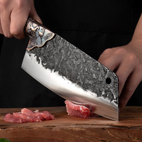Xyo — couteau de cuisine chinois forgé, Double cheval en acier forgé dure, couteau tranchant pour la viande, couteau à découper de cuisine, meilleur choix, 50Cr15MoV