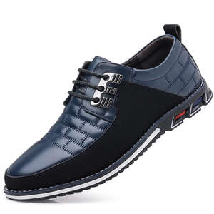 Zapatos Casuales de Cuero Genuino Cómodos para Hombre - Suela Suave Versátil para Ocasiones de Negocios y Casuales, Múltiples Estilos Disponibles - Product Image 6