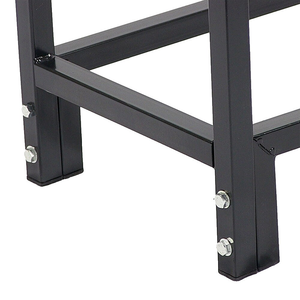 Soporte para Leña de Acero al Carbono Negro Ventilado Antioxidante de 30 Pulgadas para Exteriores, Venta al Por Mayor - Product Image 5