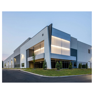 Structure en acier léger préfabriquée préfabriquée <span class=keywords><strong>Audi</strong></span> 4S Showroom automobile Centre commercial Design moderne avec panneau sandwich - Product Image 5
