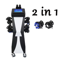 Máquina de Masaje Corporal MYBE de Venta Directa de Fábrica, con 5 Cabezales que Trabajan en Conjunto, Vibración de Rotación de 360° para Reafirmar el Cuerpo