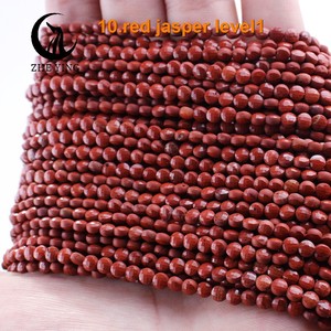 Hạt đá quý hình đồng xu mặt phẳng, mặt cắt nhiều cạnh, tự nhiên, tròn, kích thước 4mm, giá sỉ từ nhà máy, dùng làm đồ trang sức - Product Image 4