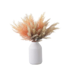 Bouquet d'aiguilles de pin artificielles CallaFloral en PVC souple, décoration intérieure, fleur murale pour mariage, style INS - Product Image 5