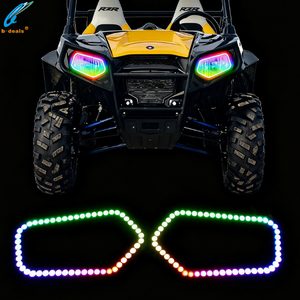 New 12V cao BRIGHT srgba LED DRL Board xe ánh sáng phía trước Đèn Pha Phụ kiện trang bị thêm cho Polaris Sportsman 570 - Product Image 1