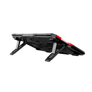 Support ergonomique <span class=keywords><strong>pour</strong></span> <span class=keywords><strong>ordinateur</strong></span> <span class=keywords><strong>portable</strong></span> à 6 positions avec ventilateurs de refroidissement C29, support de table en métal maillé <span class=keywords><strong>pour</strong></span> <span class=keywords><strong>ordinateur</strong></span> <span class=keywords><strong>portable</strong></span>, <span class=keywords><strong>pour</strong></span> le jeu et le bureau - Product Image 5