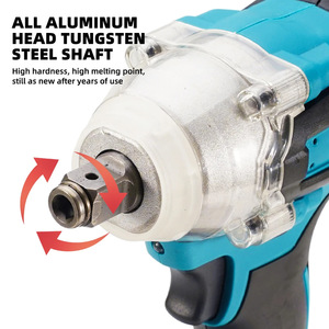 21V 550Nm 1/2 Inch Brushless Cordless Impact Wrench High <b>Torque</b> Lithium Battery Power Wrench for Automotive Repair - Product Image 6