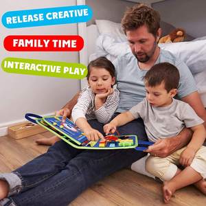 <span class=keywords><strong>Autismo</strong></span> <span class=keywords><strong>attività</strong></span> in età prescolare giocattoli da viaggio educativi tavola sensoriale Montessori apprendimento abilità motorie fini tavola occupata per bambini - Product Image 5