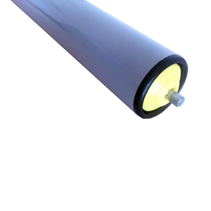 50mm Dia Spring Loaded Gravity PVC Conveyor Plastic <strong>Idler</strong> <strong>Rollers</strong> - Product Image 1