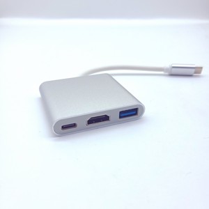 ¡Producto en oferta! Nuevo Cable <span class=keywords><strong>multipuerto</strong></span> 4K 3 en 1 Tipo C a Hdmi + Cable adaptador USB 3,0 <span class=keywords><strong>hub</strong></span> - Product Image 6