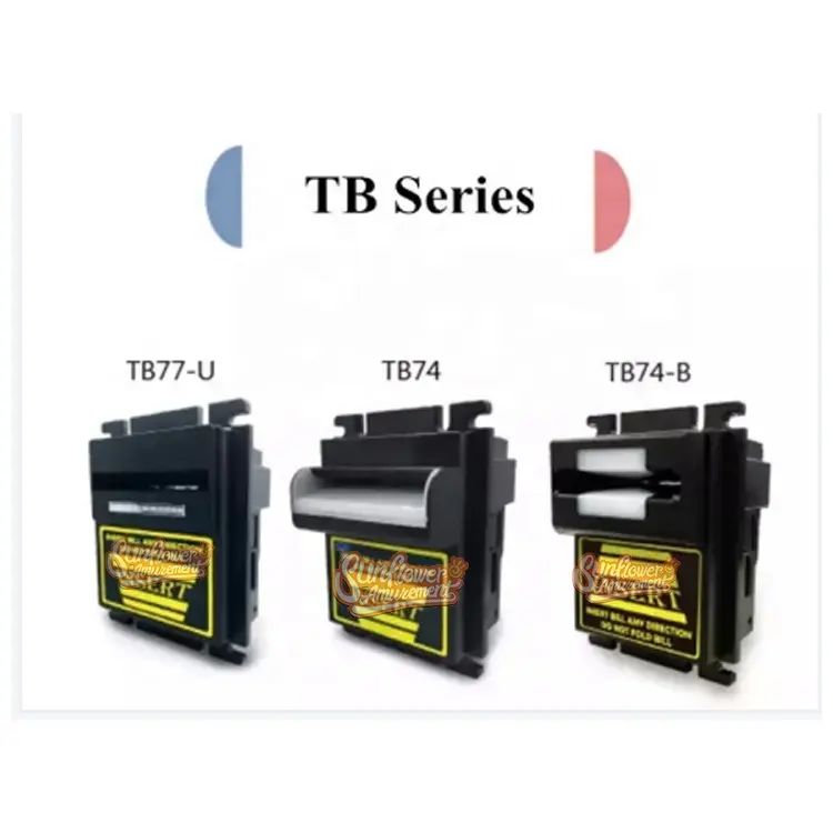 Aceitador de letras tb77 para máquina vendedora, com sinal de pulso tb74