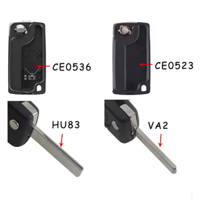 <span class=keywords><strong>Coque</strong></span> de <span class=keywords><strong>clé</strong></span> à rabat à <span class=keywords><strong>2</strong></span> <span class=keywords><strong>boutons</strong></span> pour Peugeot 308 207 307 Citroën C2 <span class=keywords><strong>C3</strong></span> C4 C6 Clés de voiture à distance - Product Image 6