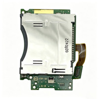 Emplacement pour carte de jeu avec carte mère de remplacement pour la réparation de la console de jeu New 3DS