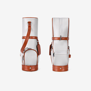 Sac bandoulière de golf mini en cuir PU, sac de golf portable, sac de transport de golf pour femmes, vente chaude - Product Image 3